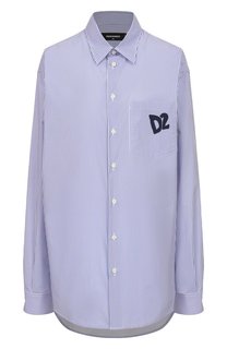 Хлопковая рубашка Dsquared2