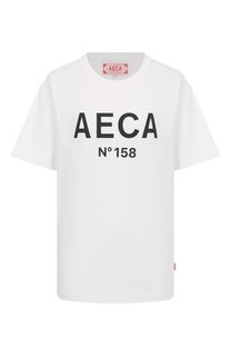 Хлопковая футболка AECA WHITE