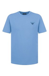 Хлопковая футболка Emporio Armani