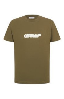 Хлопковая футболка Off-White