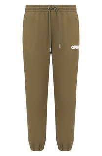 Хлопковые джоггеры Off-White