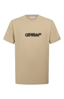 Хлопковая футболка Off-White