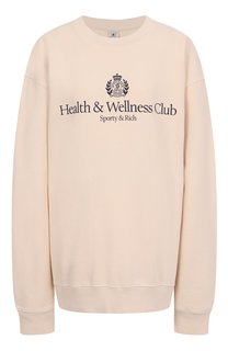 Хлопковый свитшот Sporty and Rich