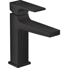 Смеситель для раковины Hansgrohe Metropol с донным клапаном, черный матовый (32507670)