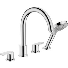 Смеситель на борт ванны Hansgrohe Vernis Blend для механизма 13244180, хром (71456000)