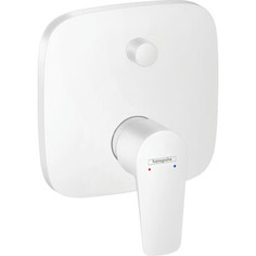 Смеситель для ванны Hansgrohe Talis E для механизма 01800180, белый матовый (71745700)