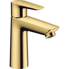 Смеситель для раковины Hansgrohe Talis E с донным клапаном, полированное золото (71710990)