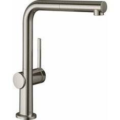 Смеситель для кухни Hansgrohe Talis M54 sBox выдвижной излив, нержавеющая сталь (72809800)