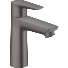 Смеситель для раковины Hansgrohe Talis E с донным клапаном, шлифованный черный хром (71710340)