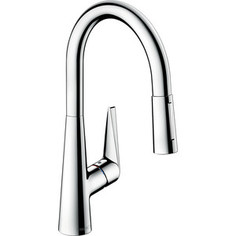 Смеситель для кухни Hansgrohe Talis с выдвижным изливом, хром (72813000)