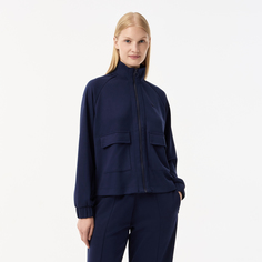 Женская толстовка Lacoste Loose Fit на молнии