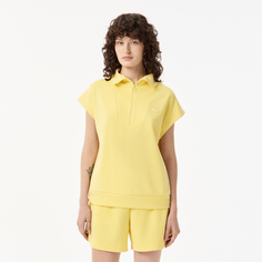 Женская толстовка Lacoste с высоким воротом на молнии без рукавов