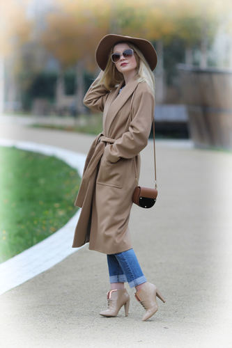 Beige coat