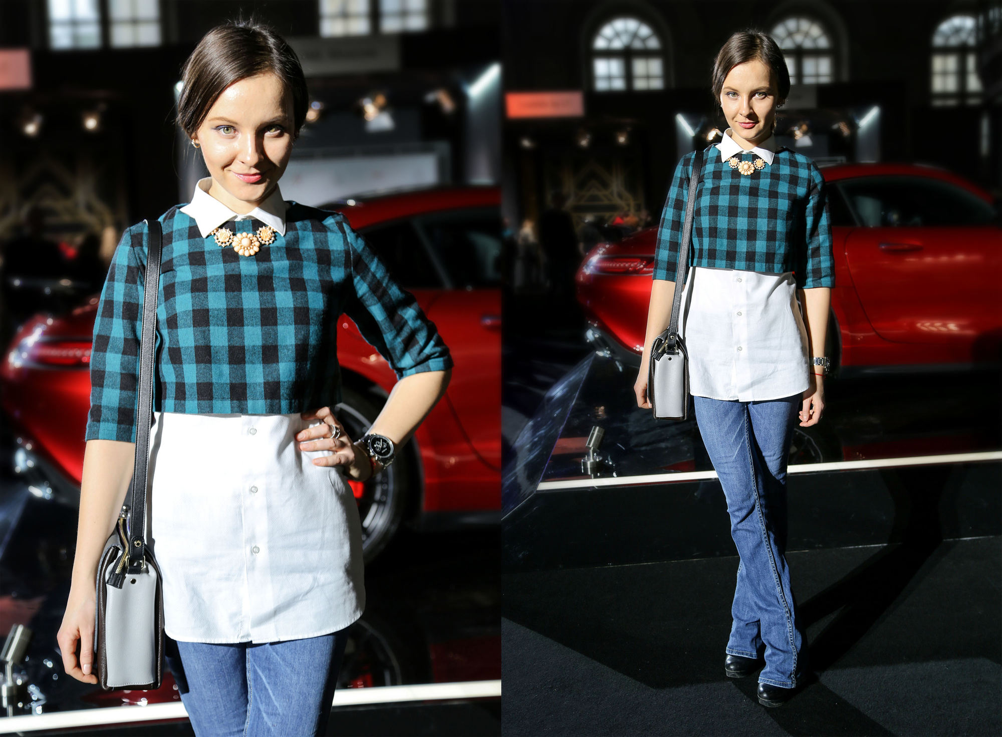 Casual look by Julia Fetisova
